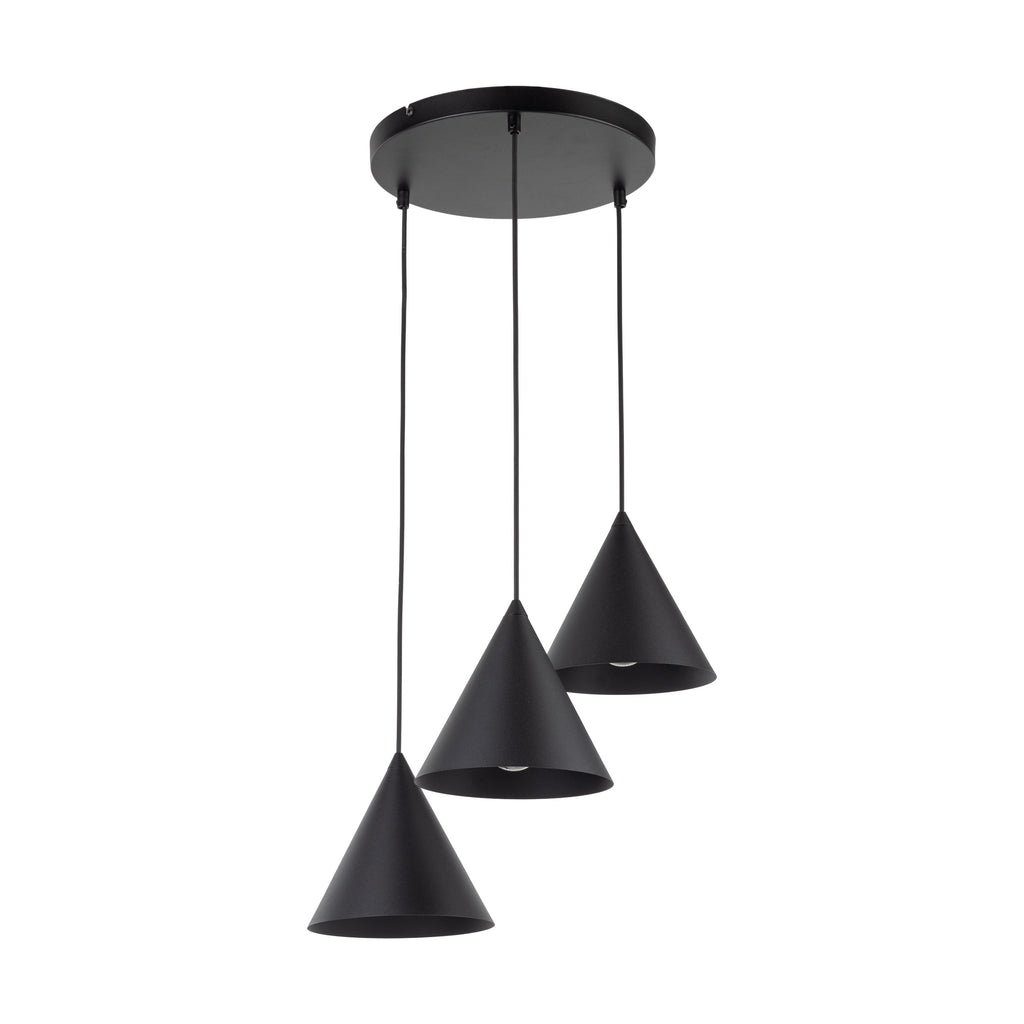 CONO Ring Pendant Chandelier – Modern 3xE27