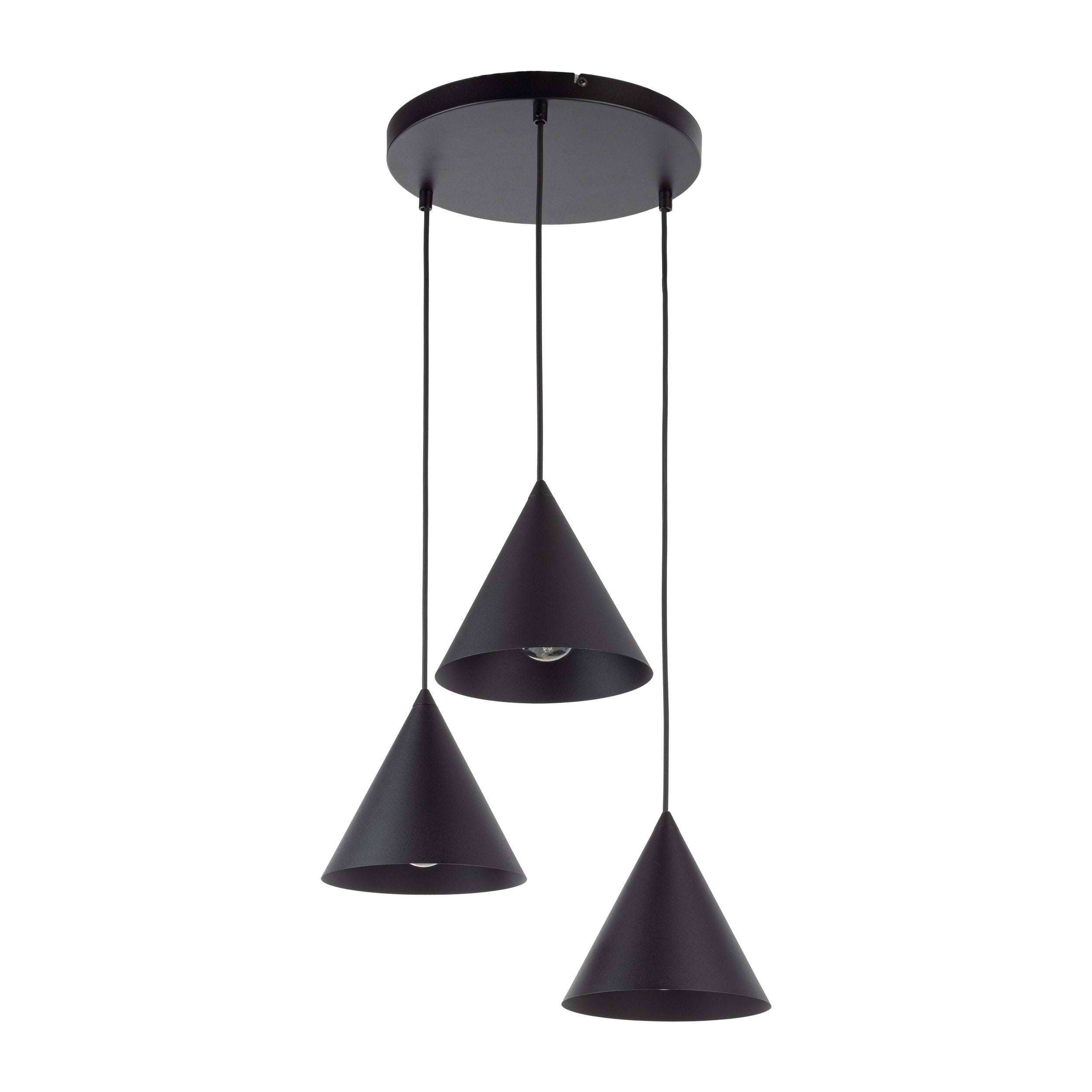 CONO Ring Pendant Chandelier – Modern 3xE27