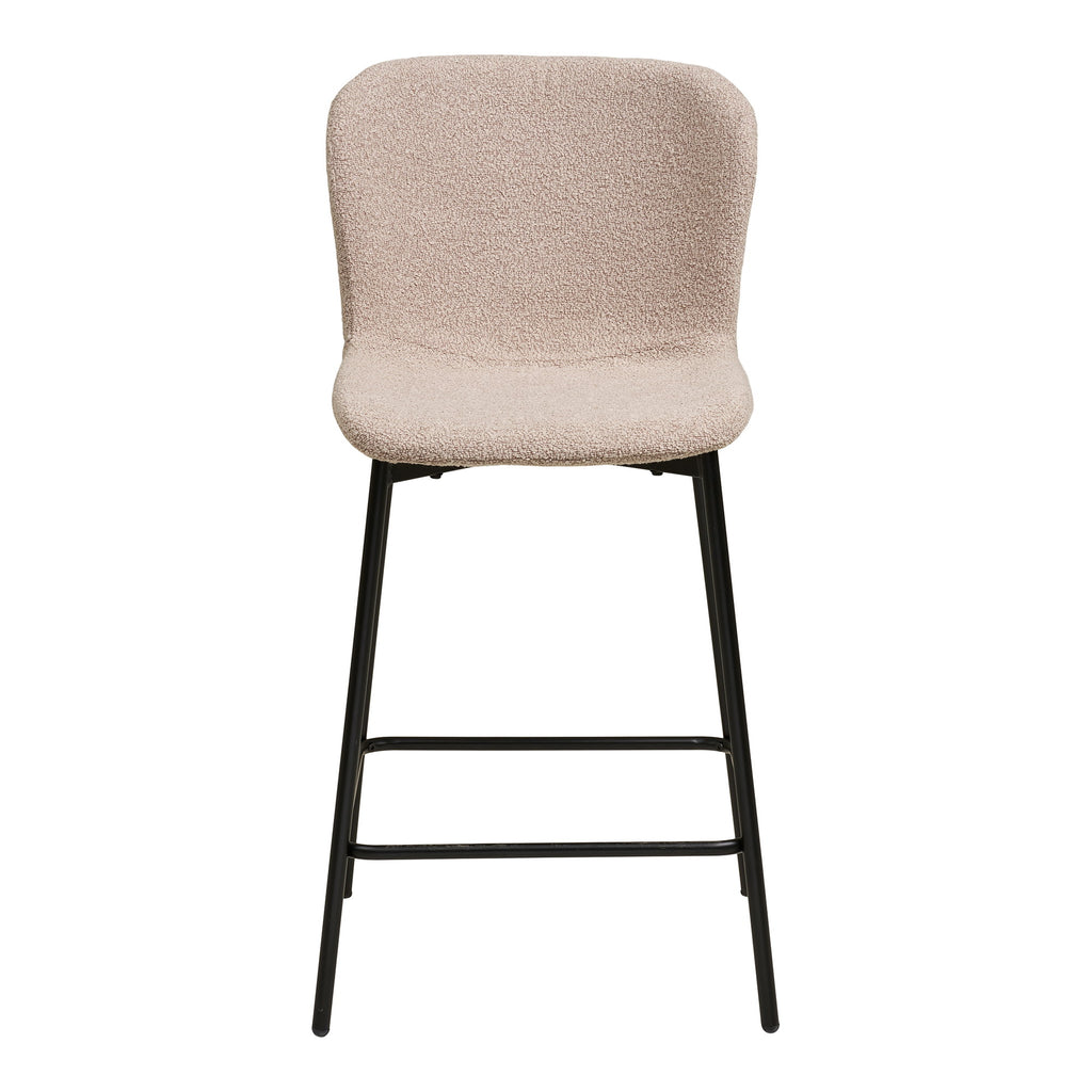 Maceda Counter Chair — Beige