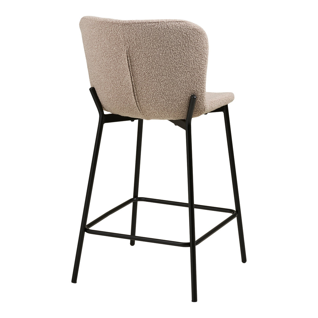 Maceda Counter Chair — Beige