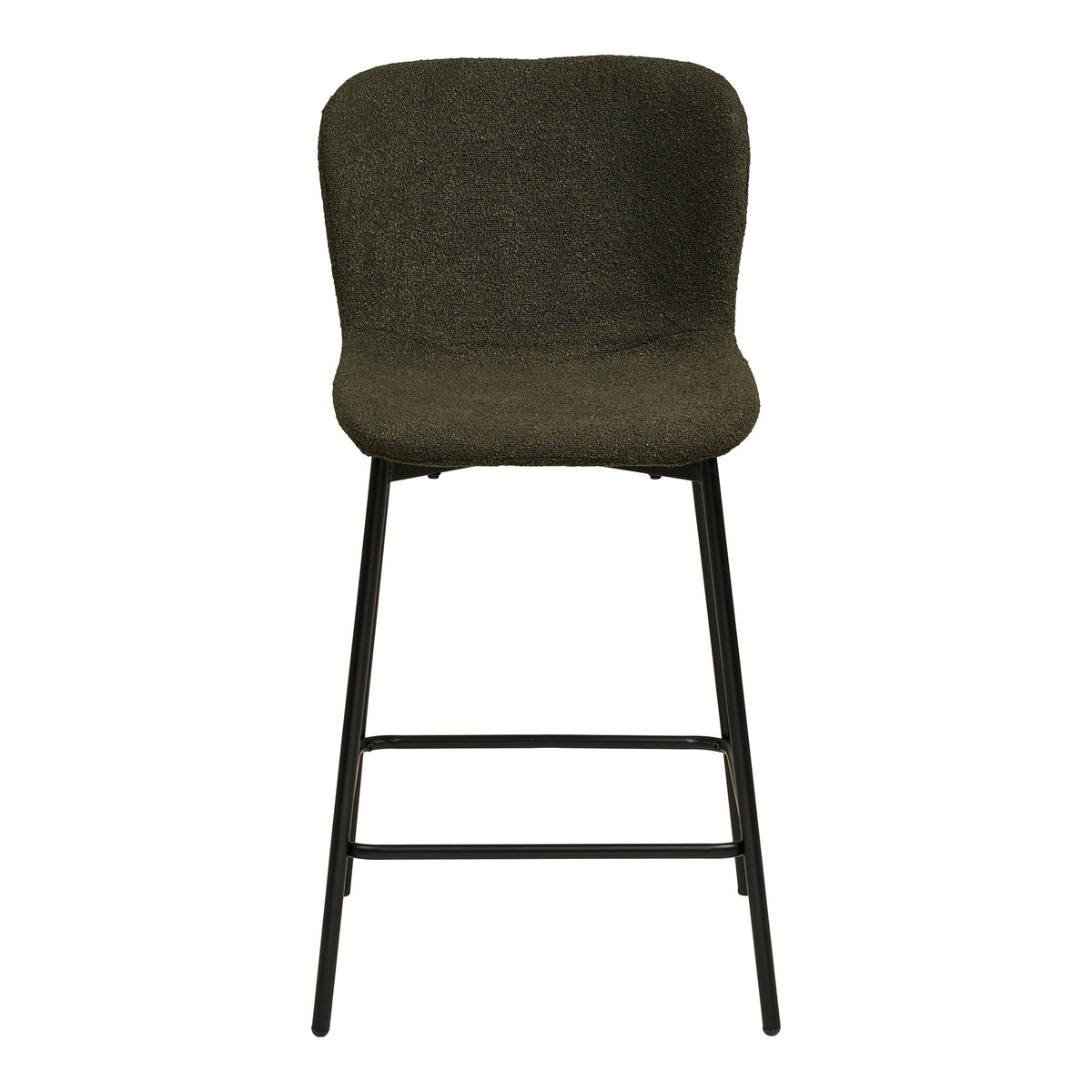Maceda Counter Chair — Dark Green