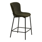 Maceda Counter Chair — Dark Green