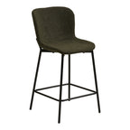 Maceda Counter Chair — Dark Green