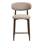 Levanto Counter Chair — Sand / Walnut