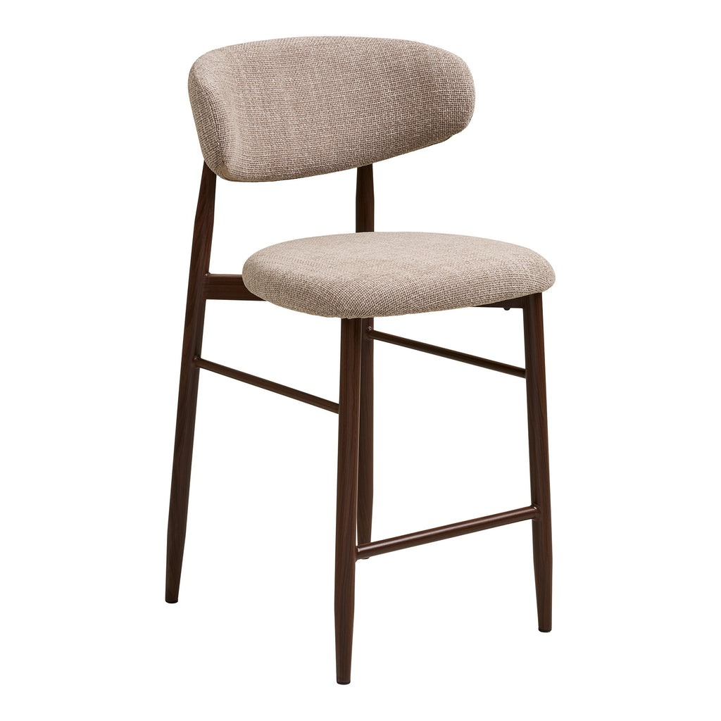 Levanto Counter Chair — Sand / Walnut