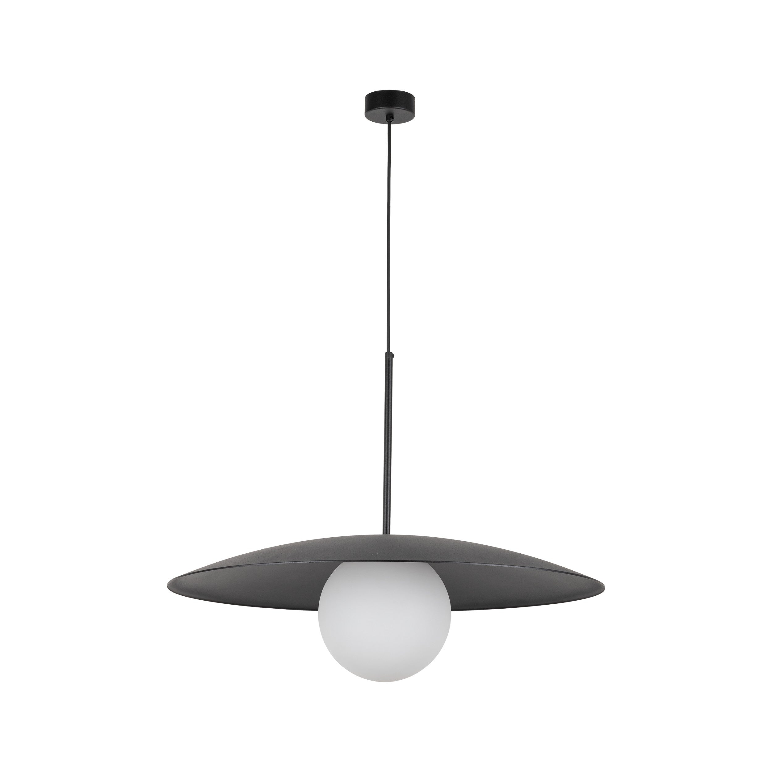 SLATE Pendant Light – Loft Glass Shade 1xE27