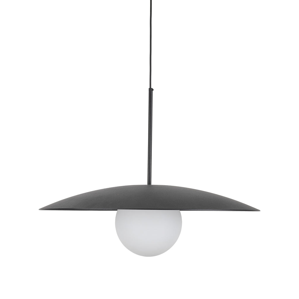 SLATE Pendant Light – Loft Glass Shade 1xE27