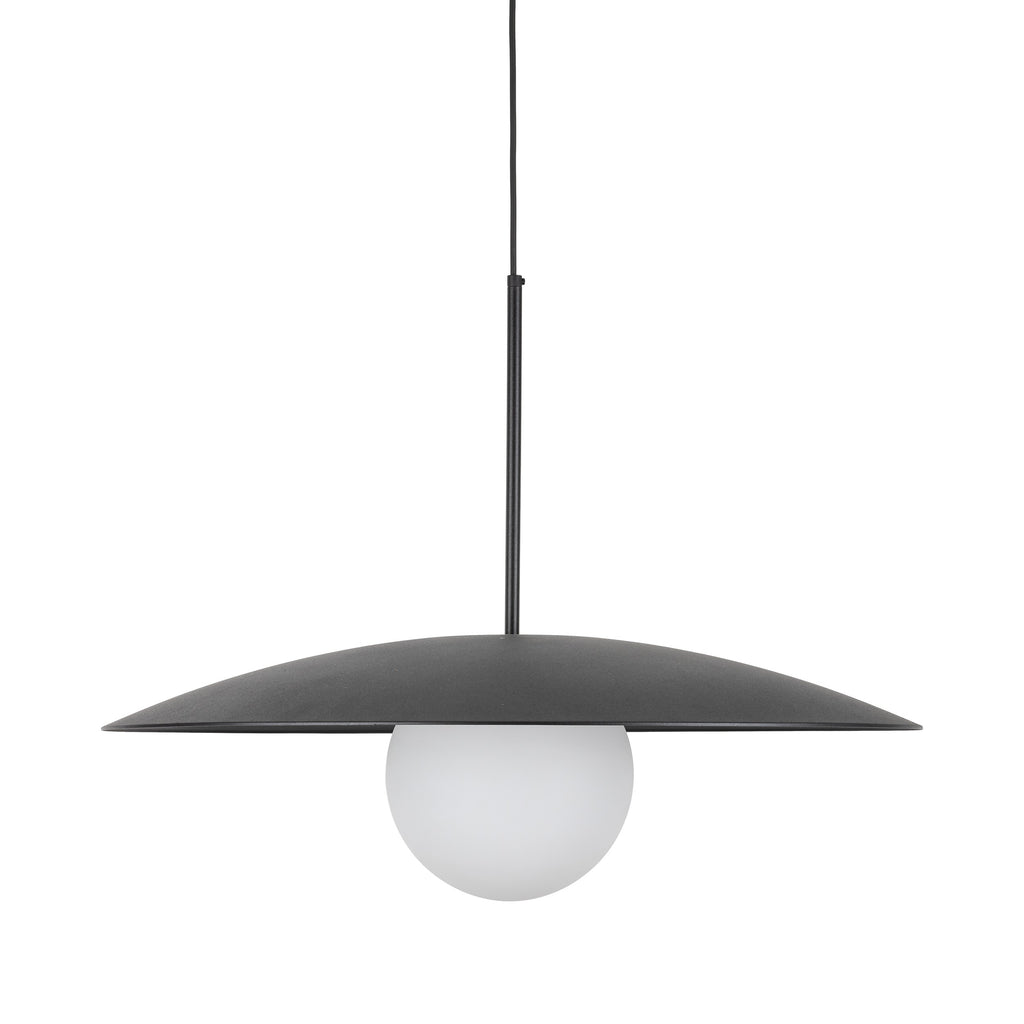 SLATE Pendant Light – Loft Glass Shade 1xE27