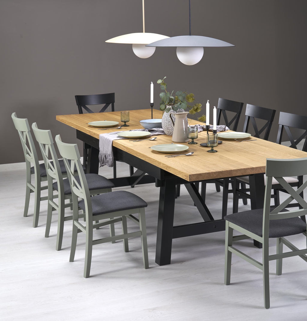 SLATE Pendant Light – Loft Glass Shade 1xE27