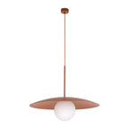 SLATE Pendant Light – Loft Glass Shade 1xE27