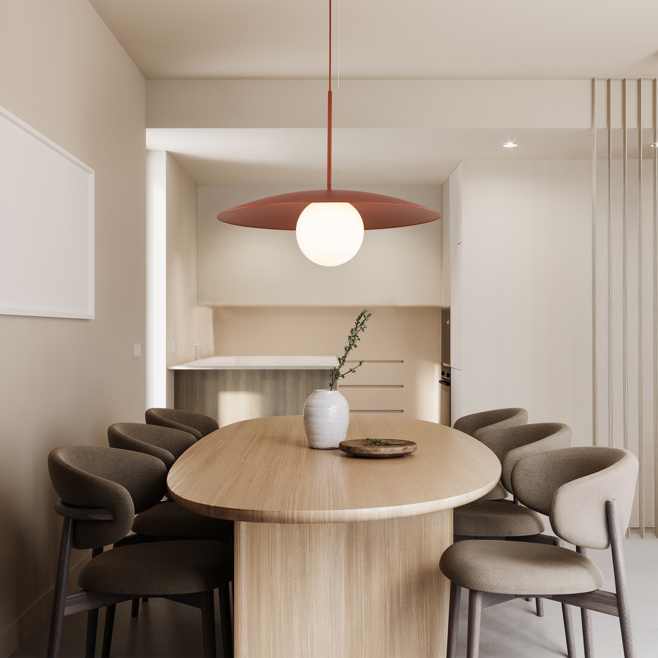 SLATE Pendant Light – Loft Glass Shade 1xE27
