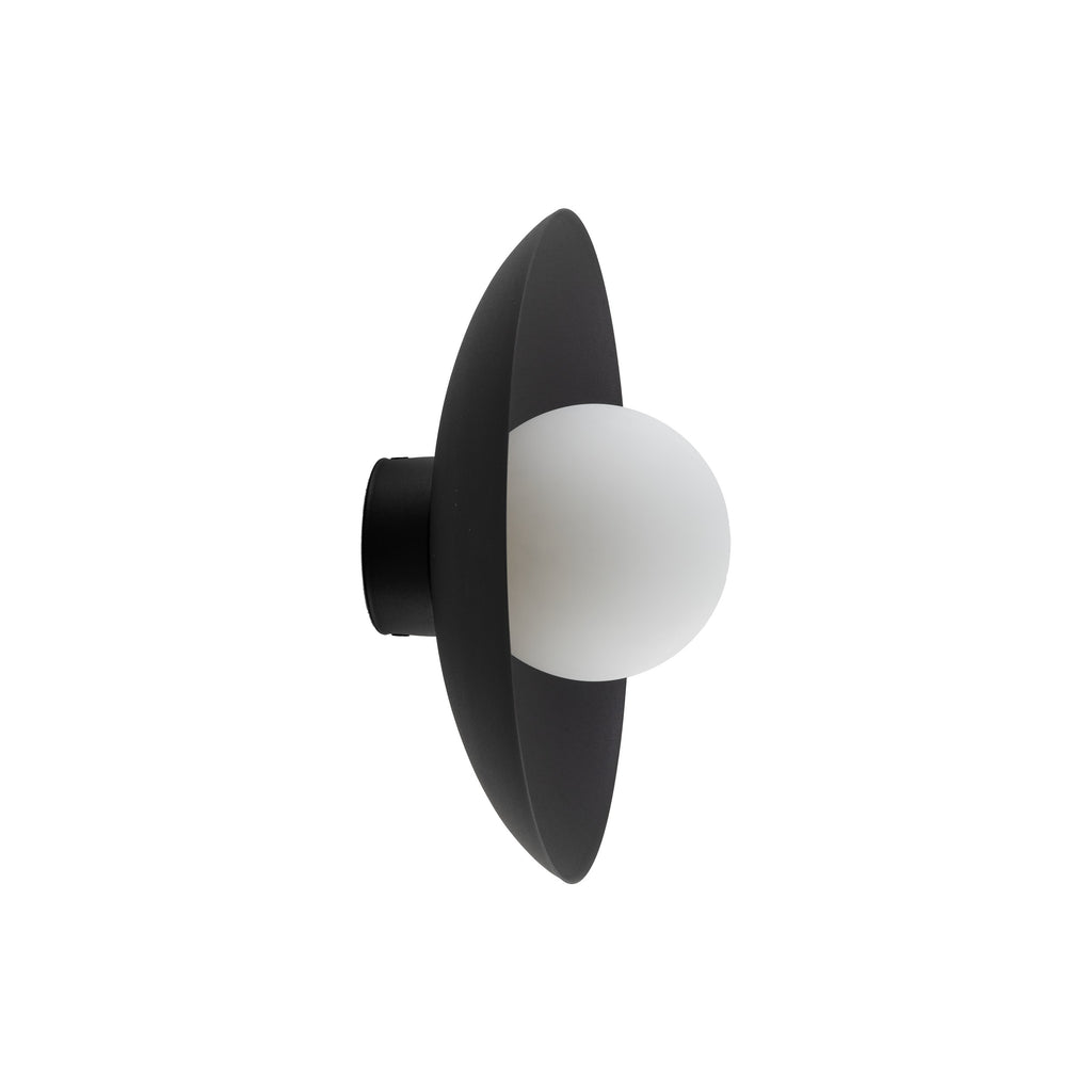 SLATE Wall Sconce – Loft Glass Shade 1xG9