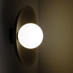 SLATE Wall Sconce – Loft Glass Shade 1xG9