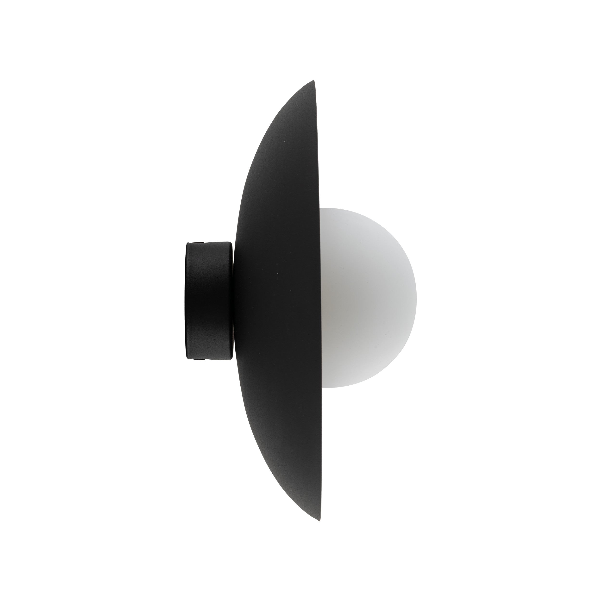 SLATE Wall Sconce – Loft Glass Shade 1xG9