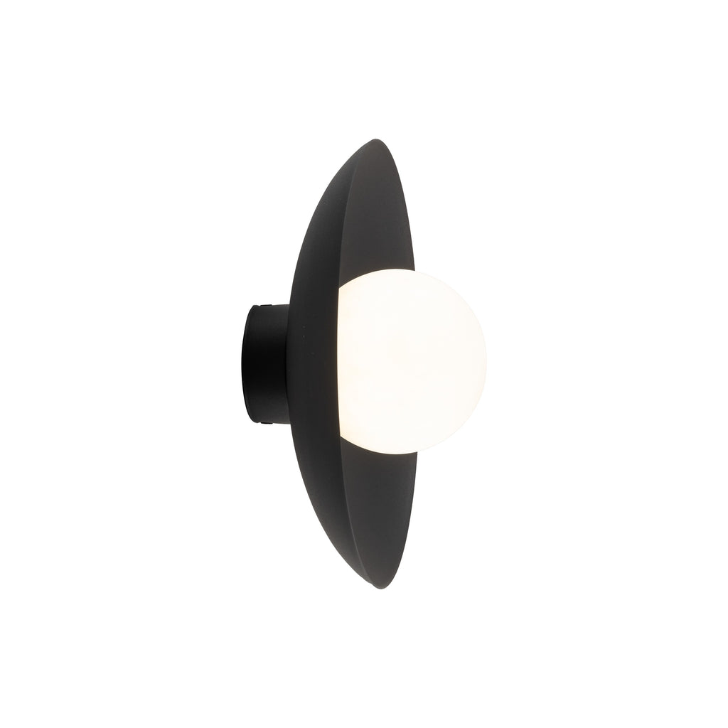 SLATE Wall Sconce – Loft Glass Shade 1xG9