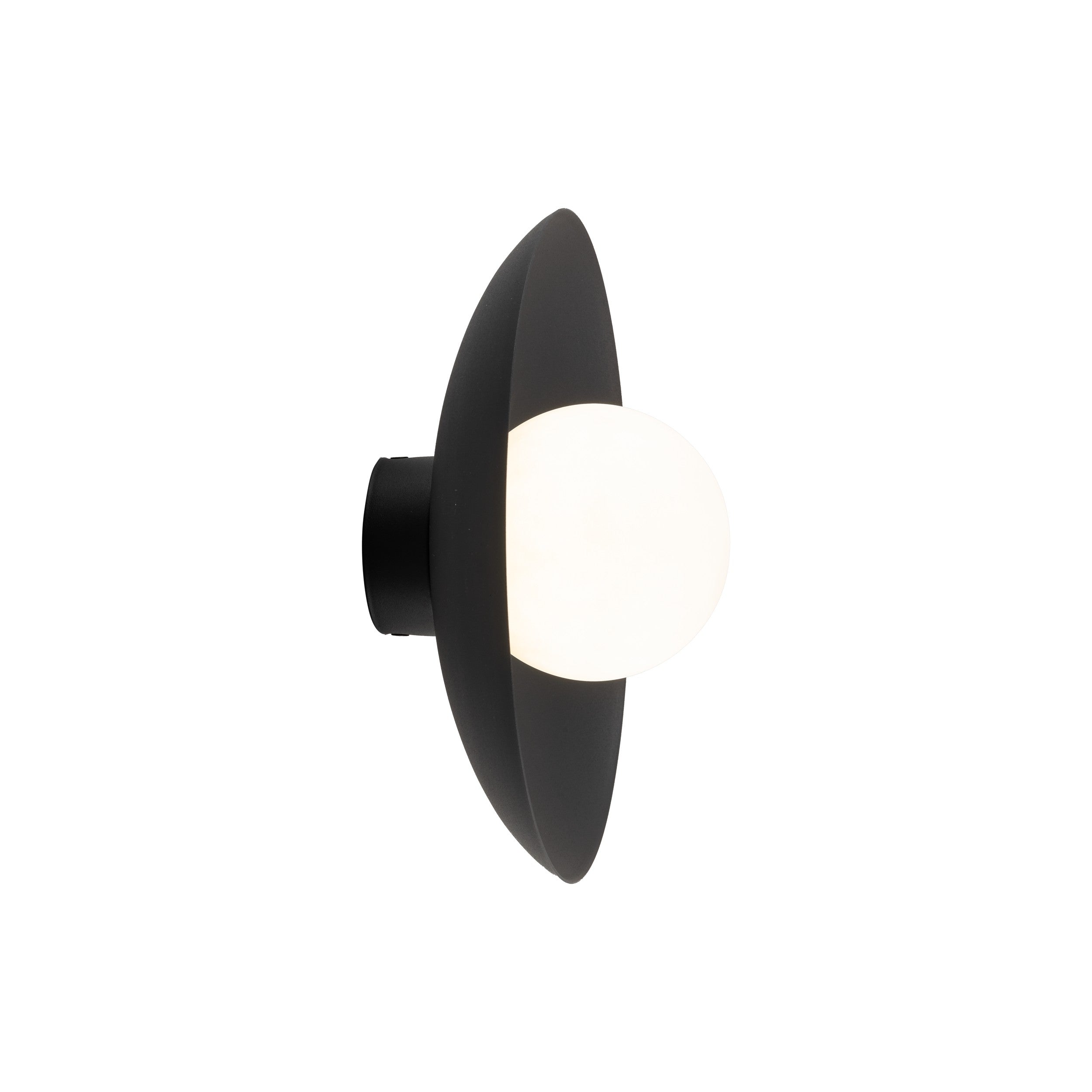SLATE Wall Sconce – Loft Glass Shade 1xG9
