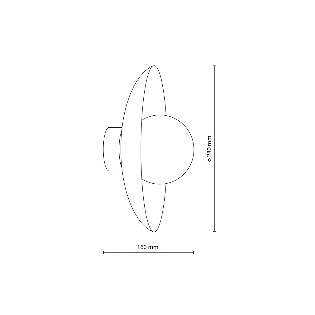 SLATE Wall Sconce – Loft Glass Shade 1xG9