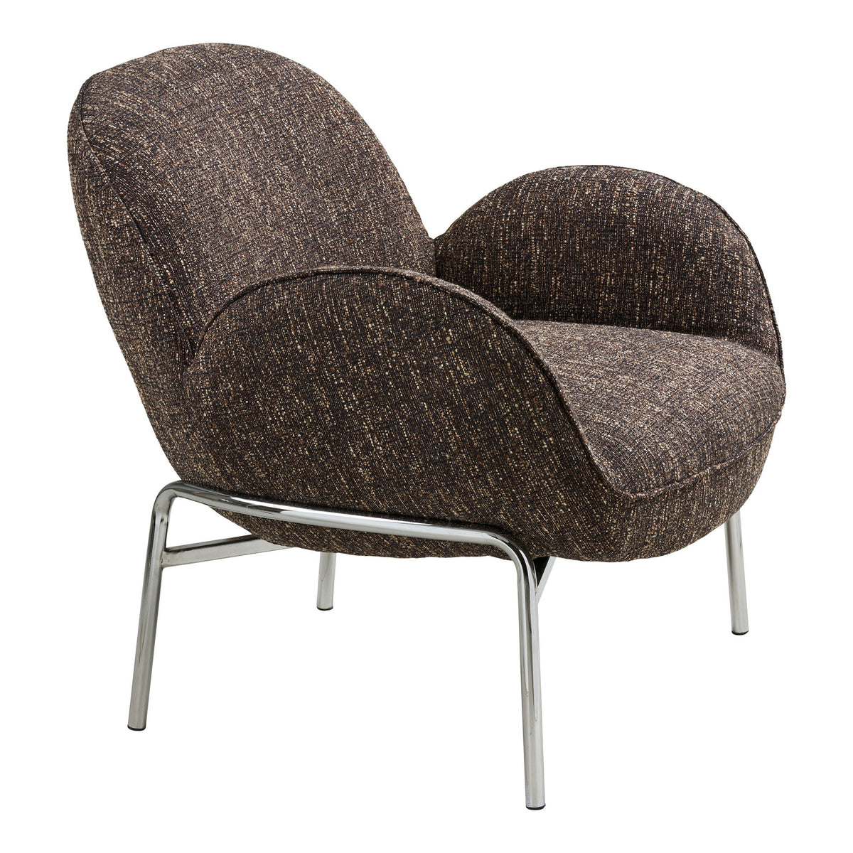 Zomba Lounge Chair — Brown