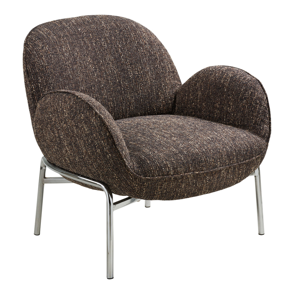 Zomba Lounge Chair — Brown