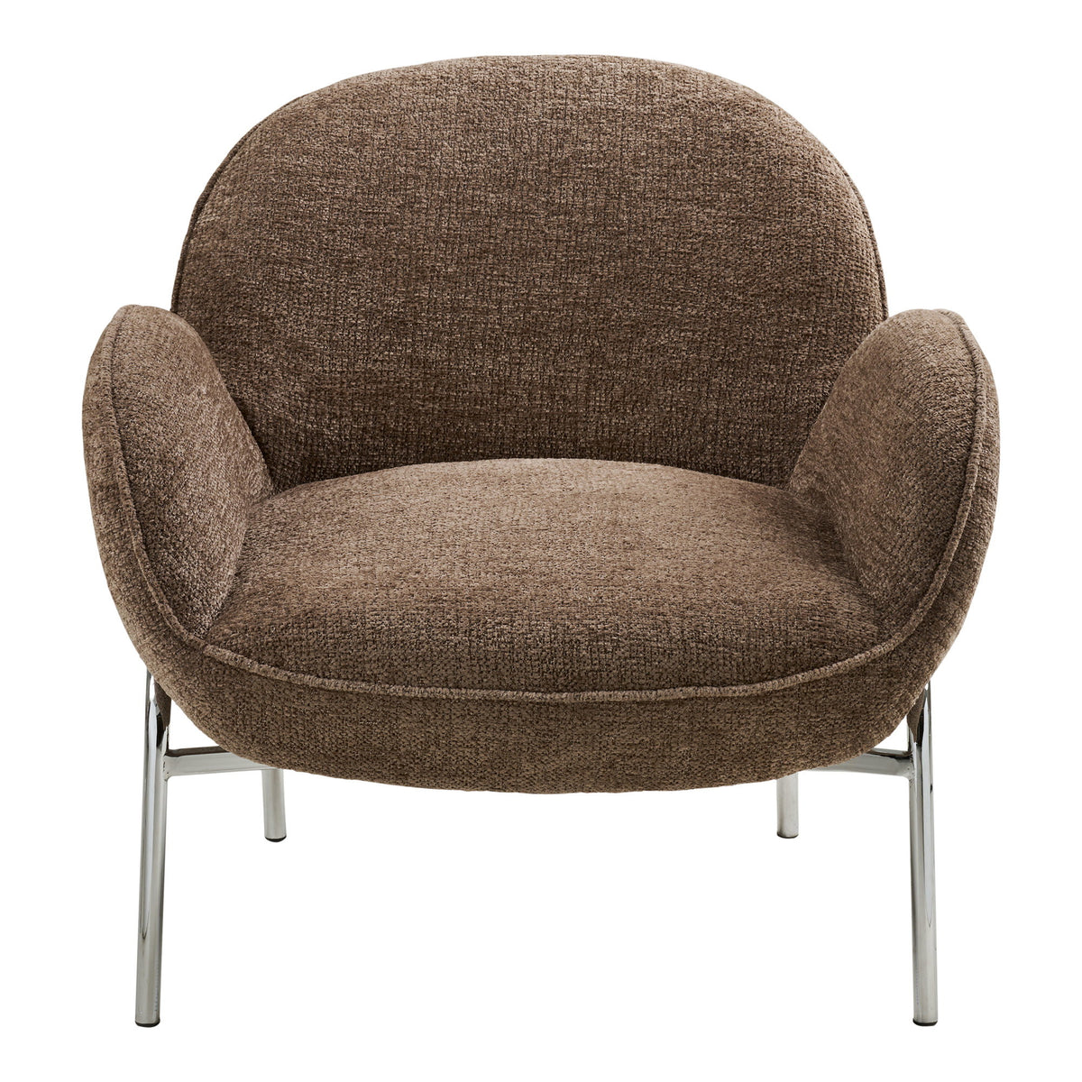 Zomba Lounge Chair — Brown