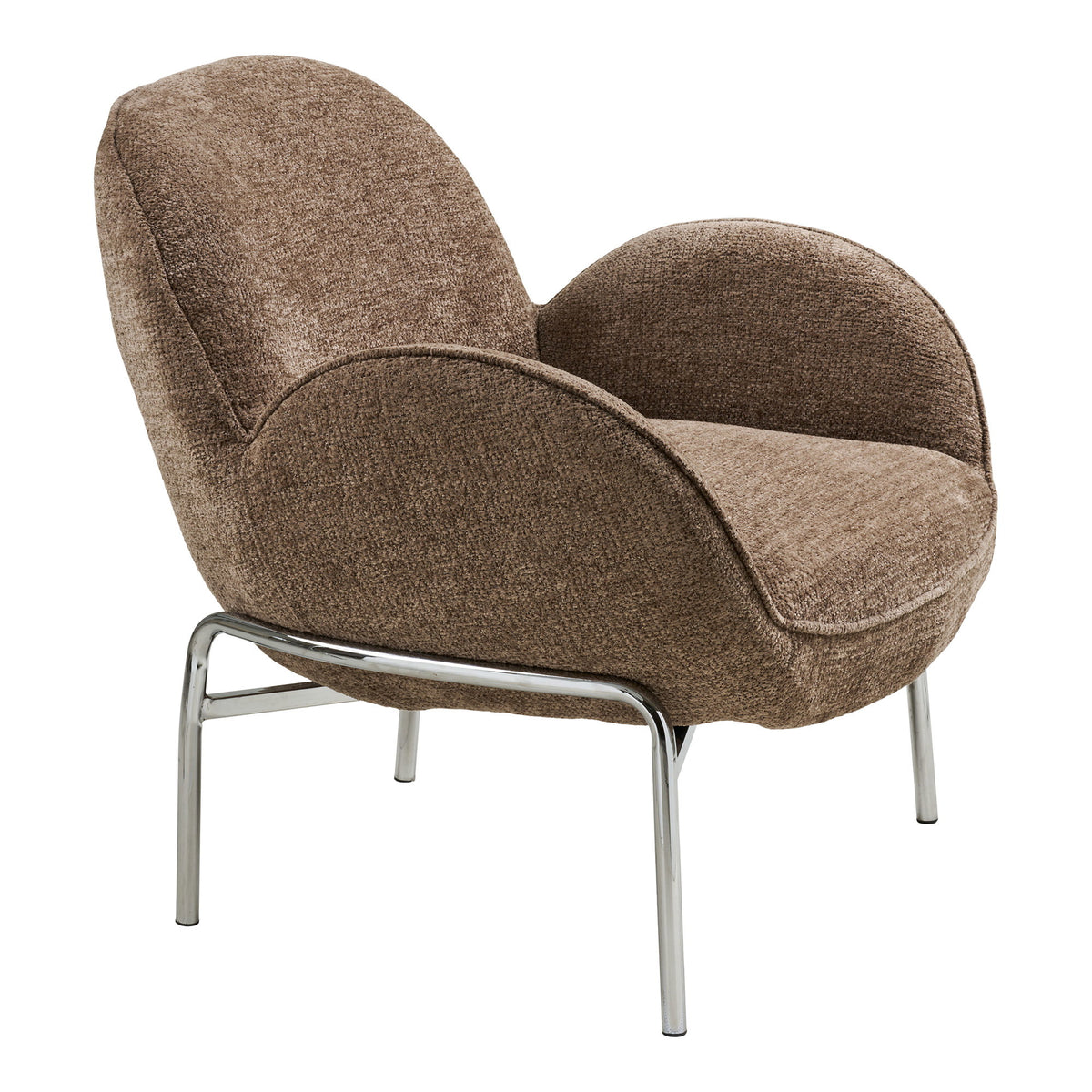 Zomba Lounge Chair — Brown