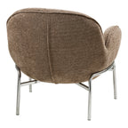 Zomba Lounge Chair — Brown