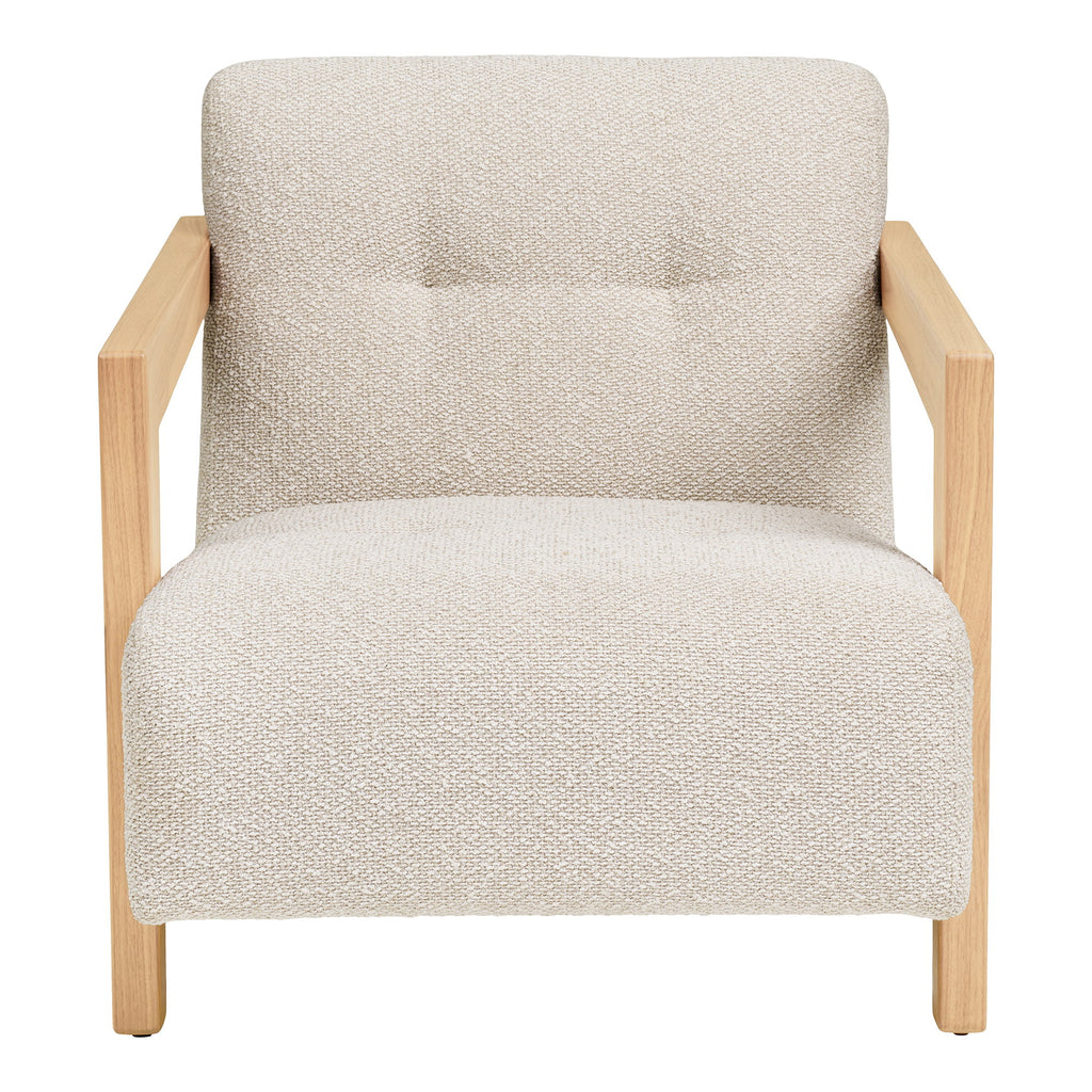 Caracas Lounge Chair — Beige