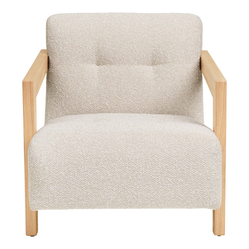 Caracas Lounge Chair — Beige