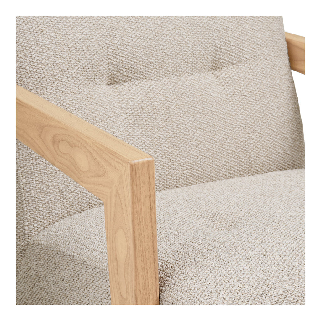 Caracas Lounge Chair — Beige