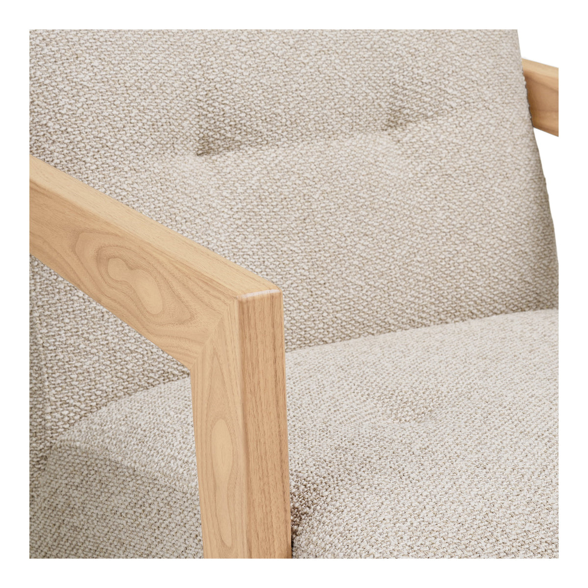 Caracas Lounge Chair — Beige