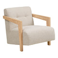 Caracas Lounge Chair — Beige