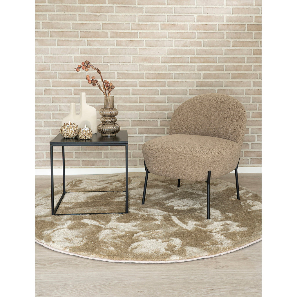 Merida Lounge Chair — Grey-brown