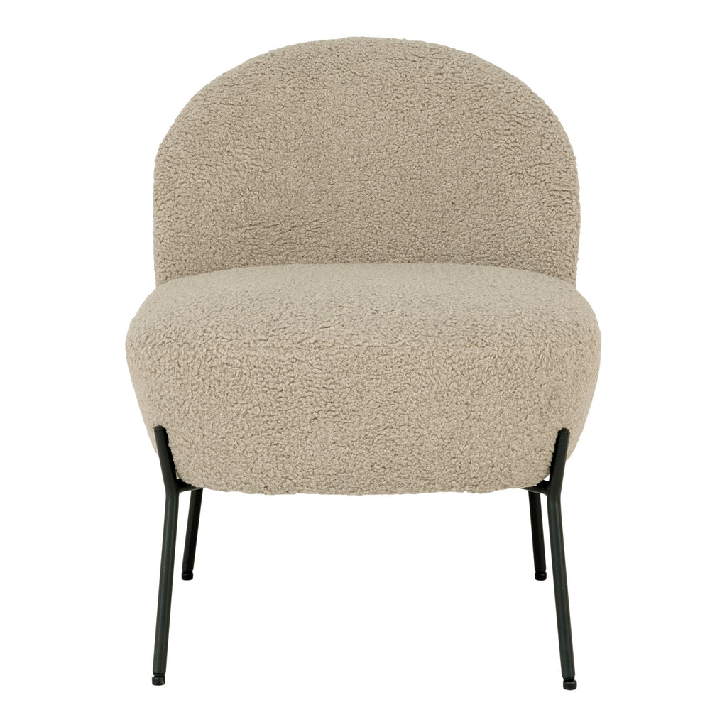 Merida Lounge Chair — Grey-brown
