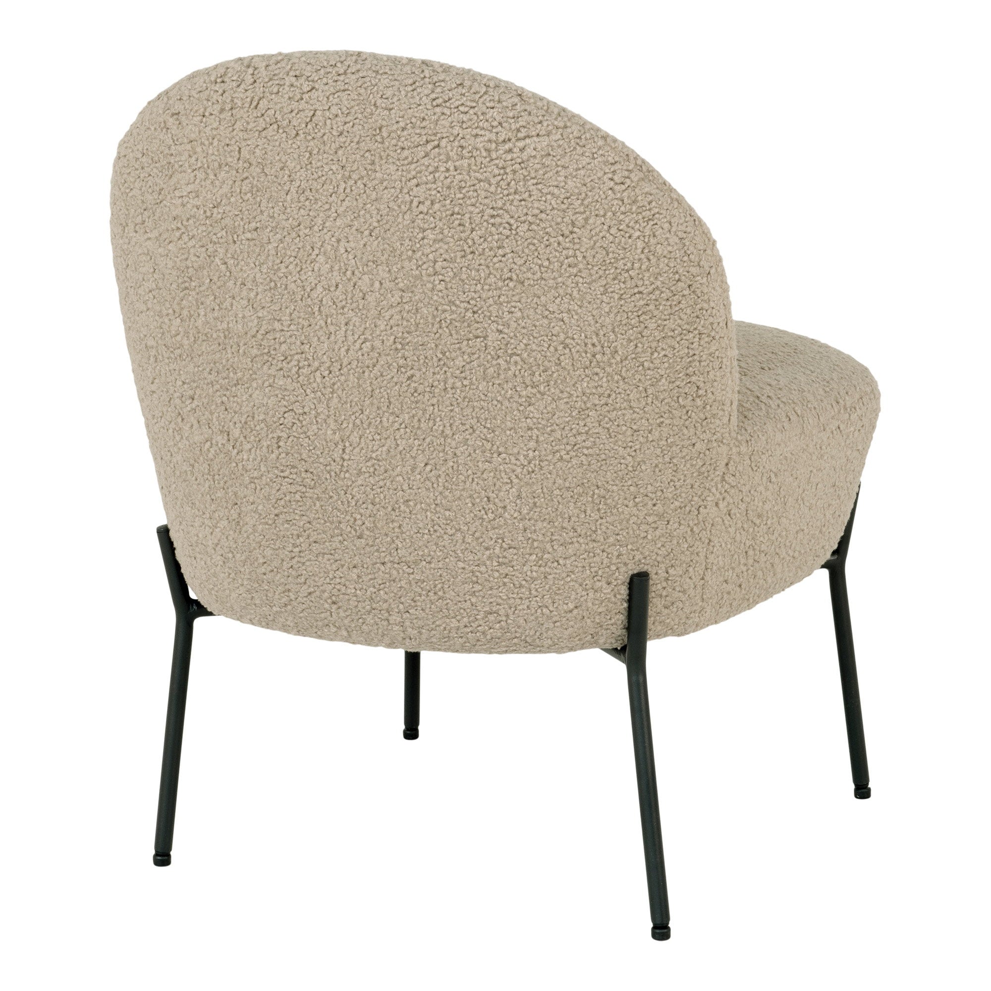 Merida Lounge Chair — Grey-brown
