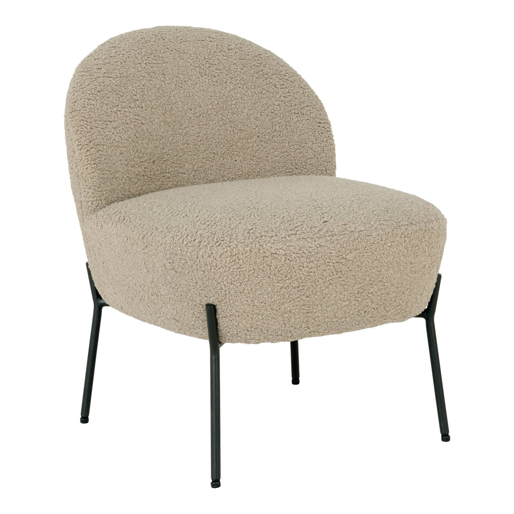 Merida Lounge Chair — Grey-brown