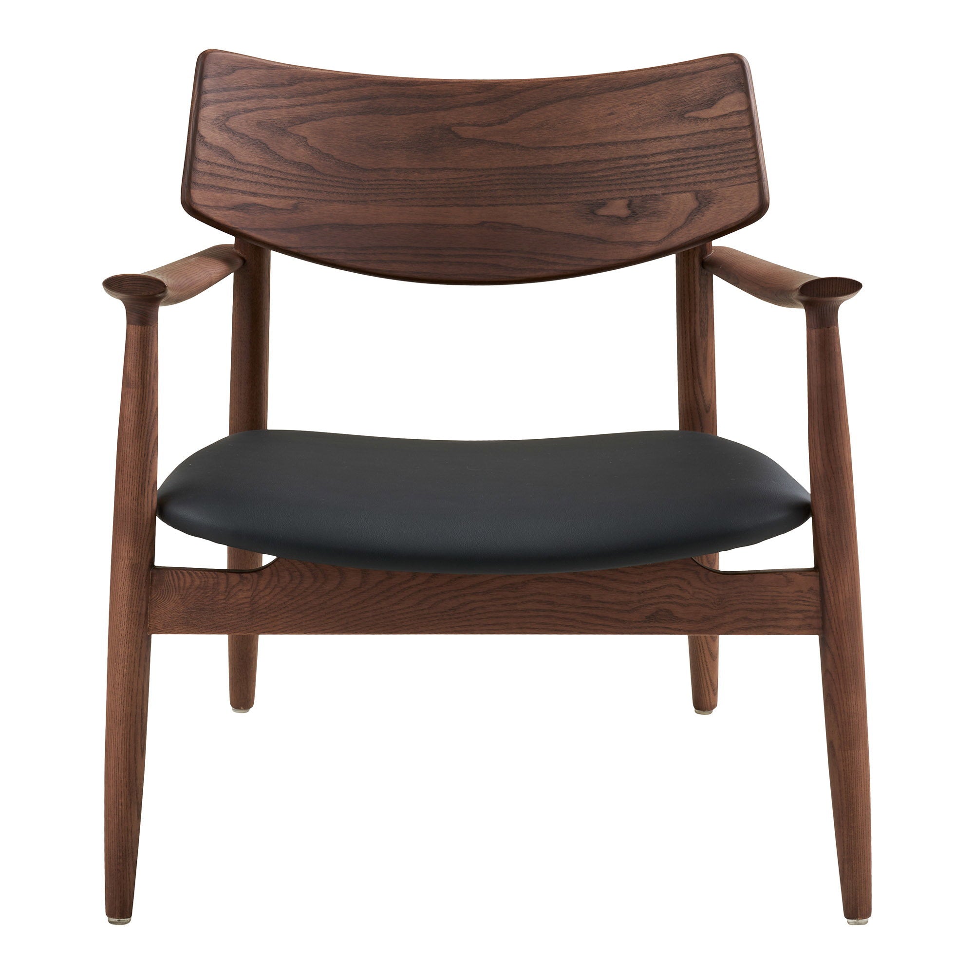 Olvera Lounge Chair — Dark brown / Black