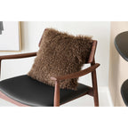 Olvera Lounge Chair — Dark brown / Black