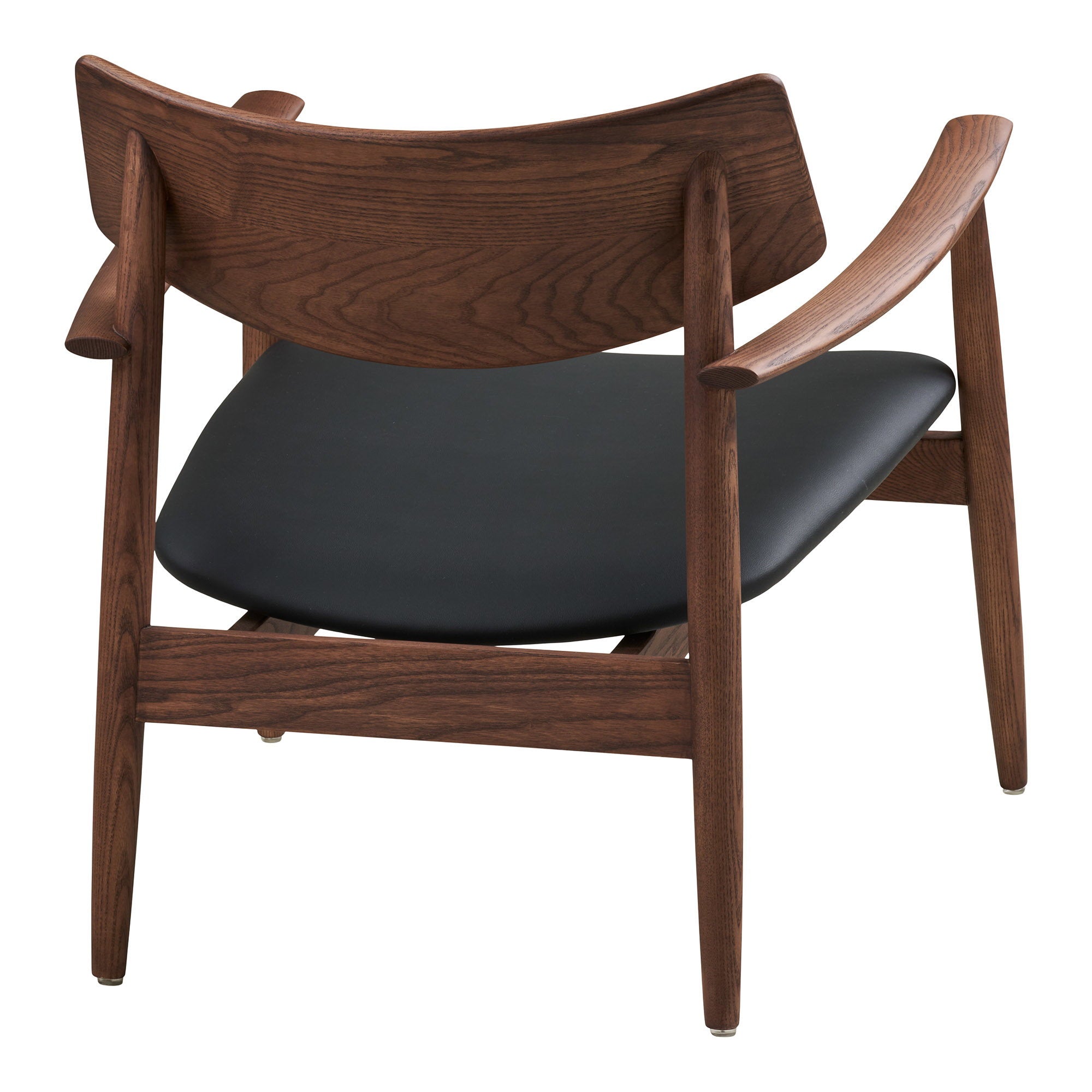 Olvera Lounge Chair — Dark brown / Black