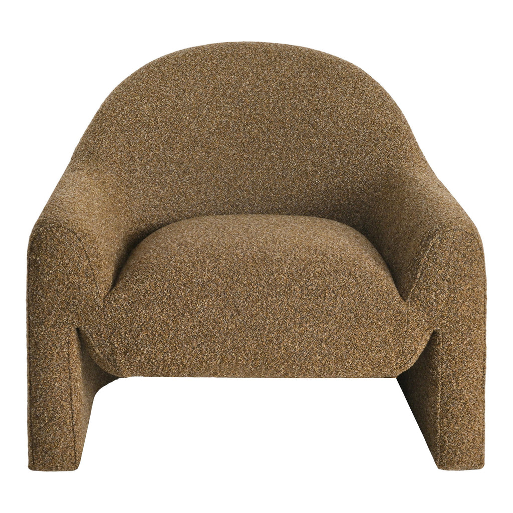 Zahara Lounge Chair — Golden brown