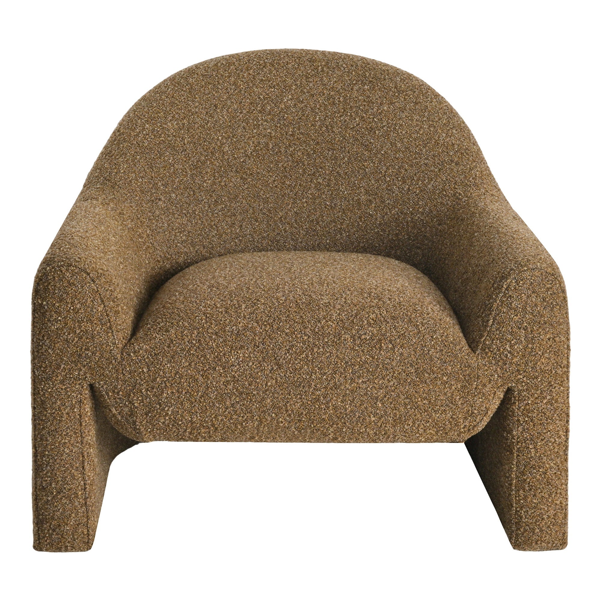 Zahara Lounge Chair — Golden brown