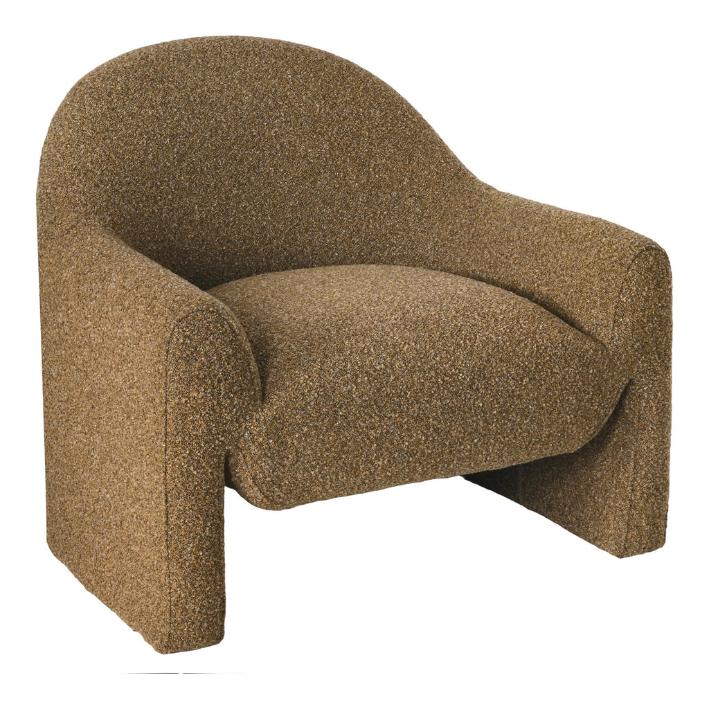Zahara Lounge Chair — Golden brown