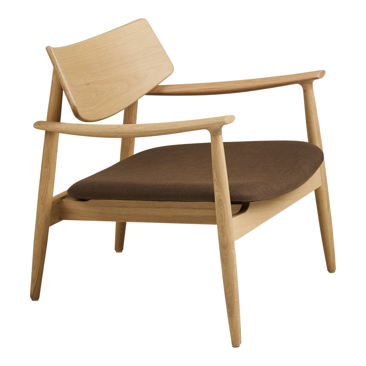 Olvera Lounge Chair — Natural / Brown