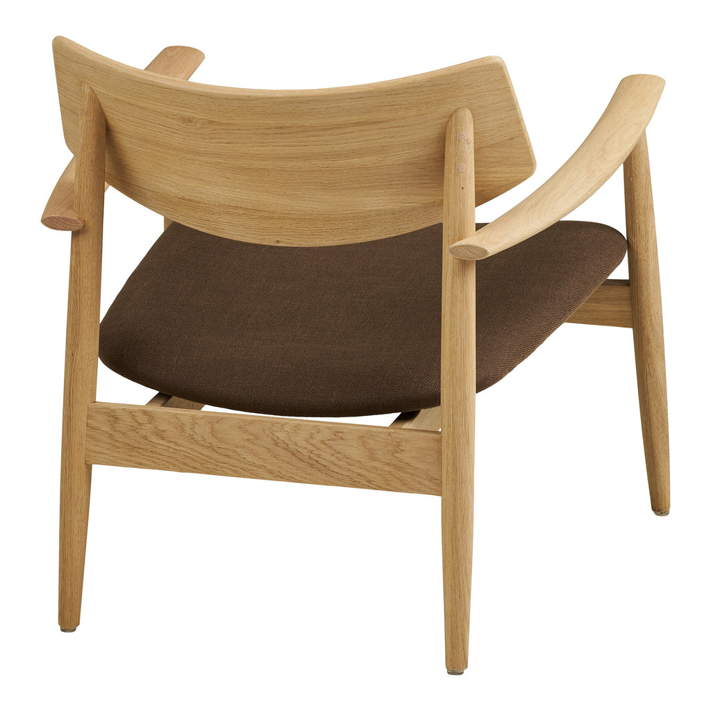 Olvera Lounge Chair — Natural / Brown