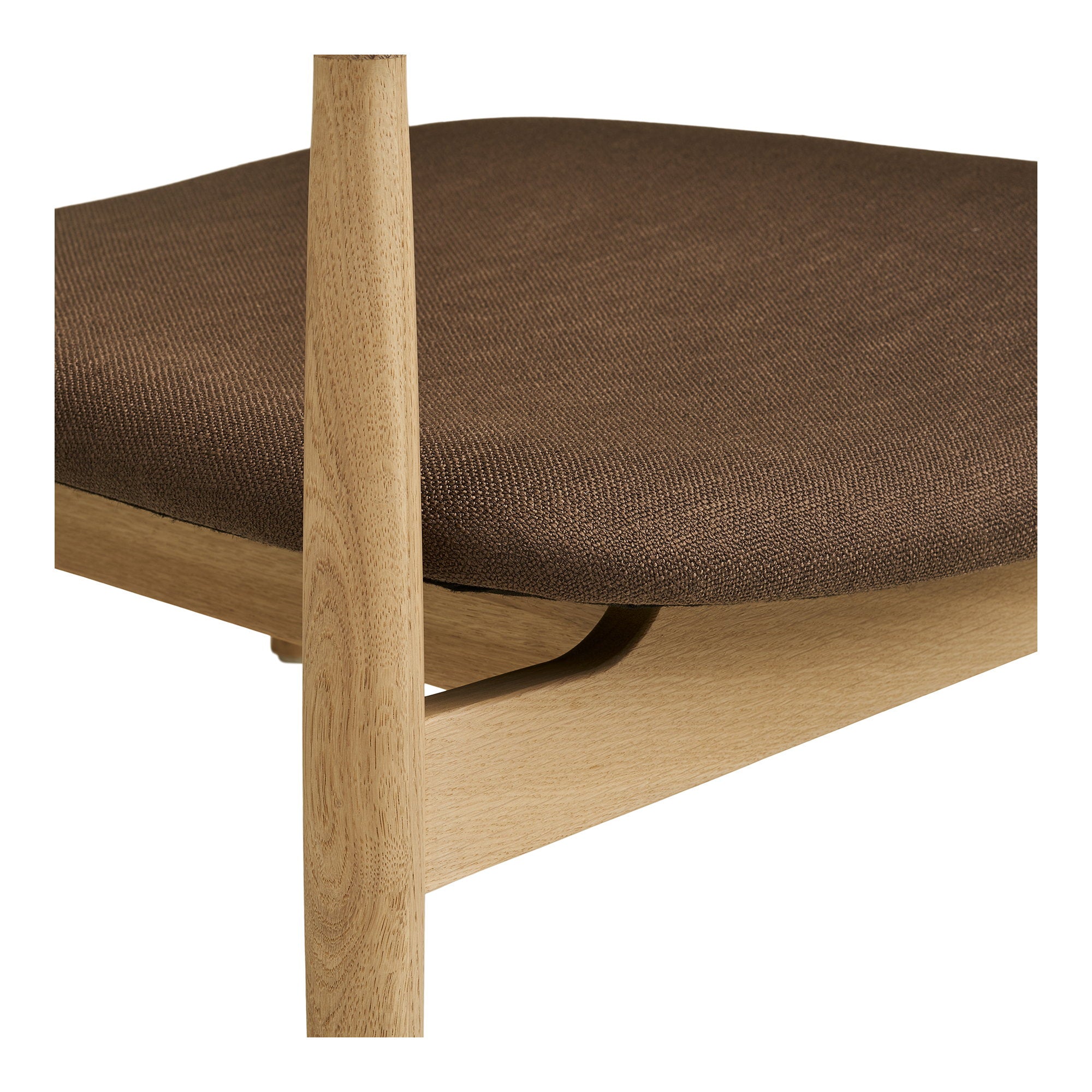 Olvera Lounge Chair — Natural / Brown