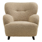 Lunaro Lounge Chair — Light Brown