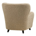 Lunaro Lounge Chair — Light Brown