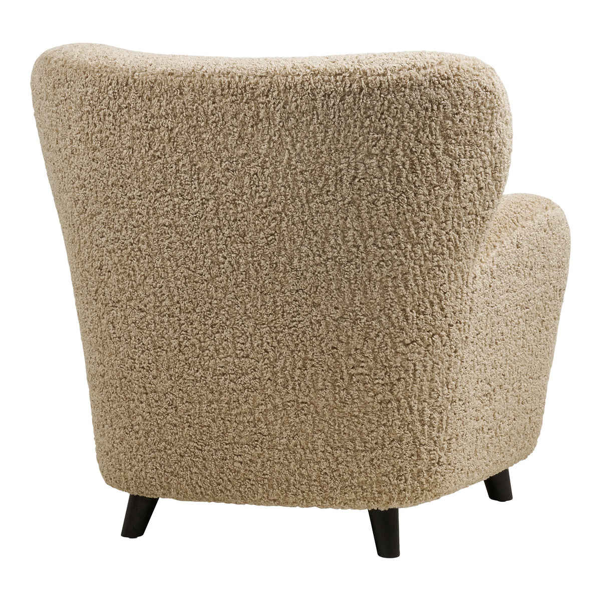 Lunaro Lounge Chair — Light Brown