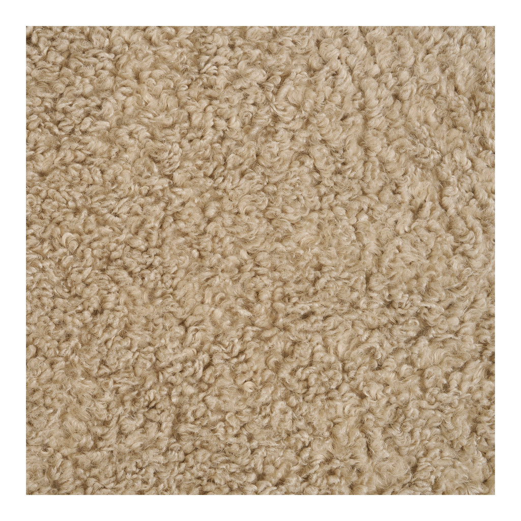 Lunaro Lounge Chair — Light Brown