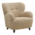 Lunaro Lounge Chair — Light Brown