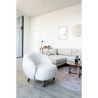 Savona Lounge Chair — White